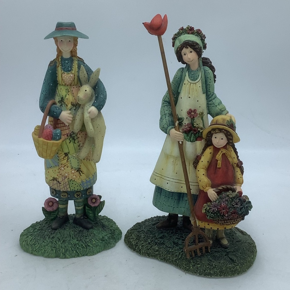 Two Vintage Ellen Stauffer First Edition Figurines